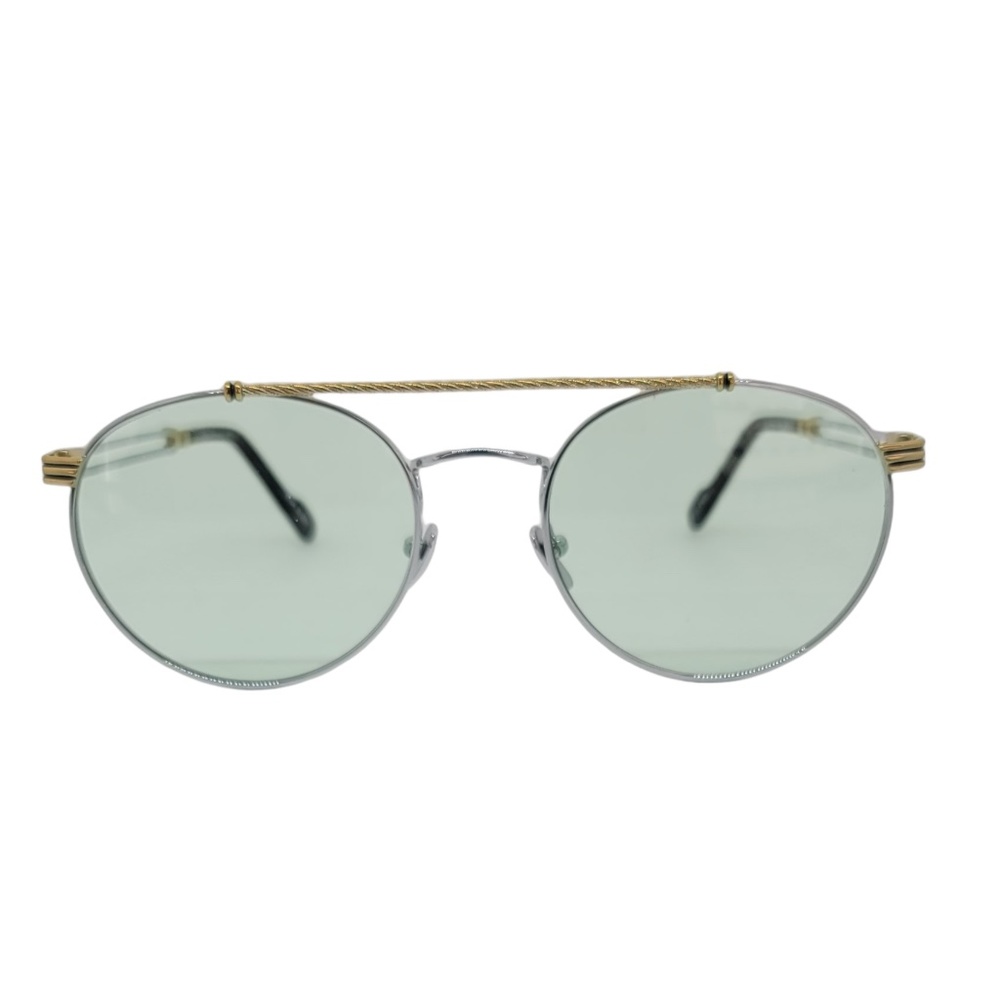 Porta Romana Sunglasses Model 12 with Green Lenses